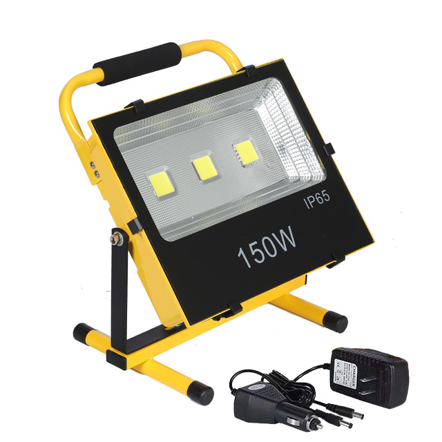 Portable 150W LED rechargeable flood light work light